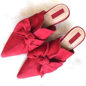 Red escarpins Forever 21 burgundy size 7